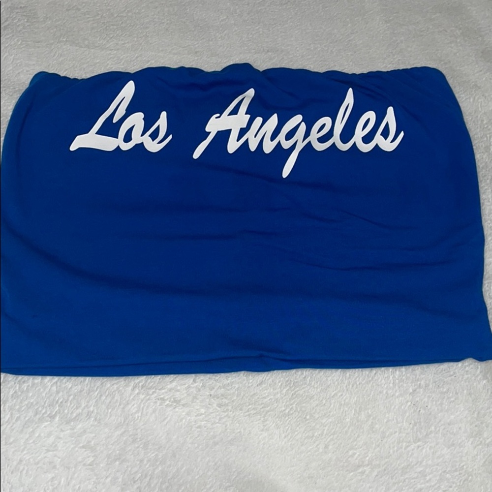 Crop Top✨ LA🤍💙
